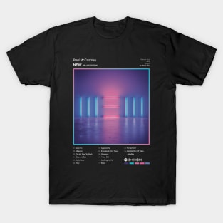 Paul McCartney - NEW Tracklist Album T-Shirt